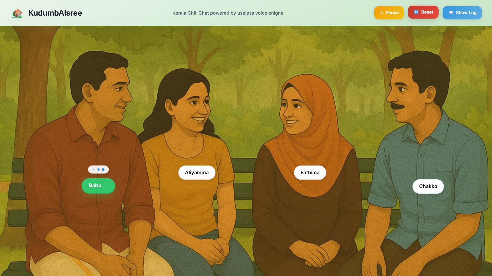 KudumbAISree AI Conversation Simulator